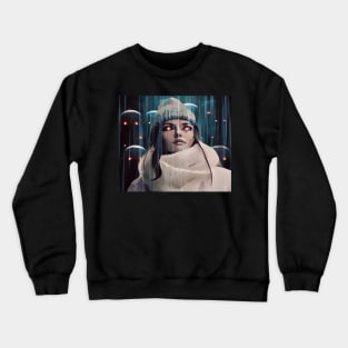 Alien Canvas Crewneck Sweatshirt